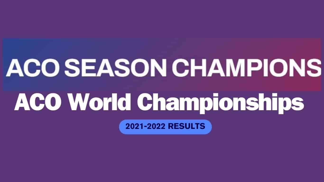 Read more about the article ACO World Championships 2021-2022 Results