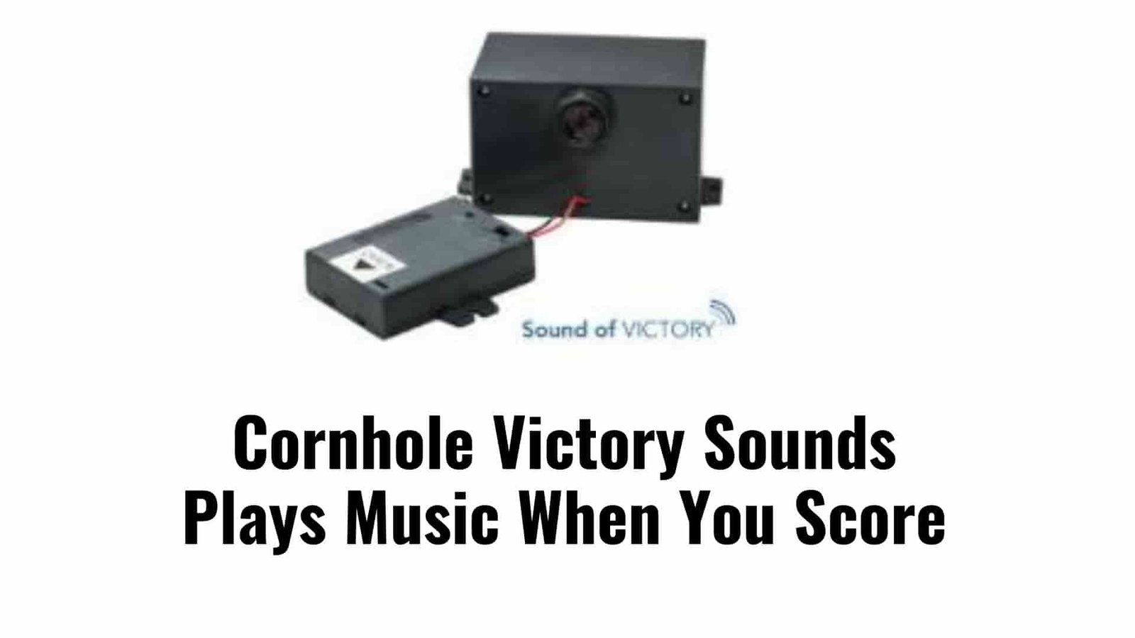 Cornhole Victory Sounds Plays Music When You Score