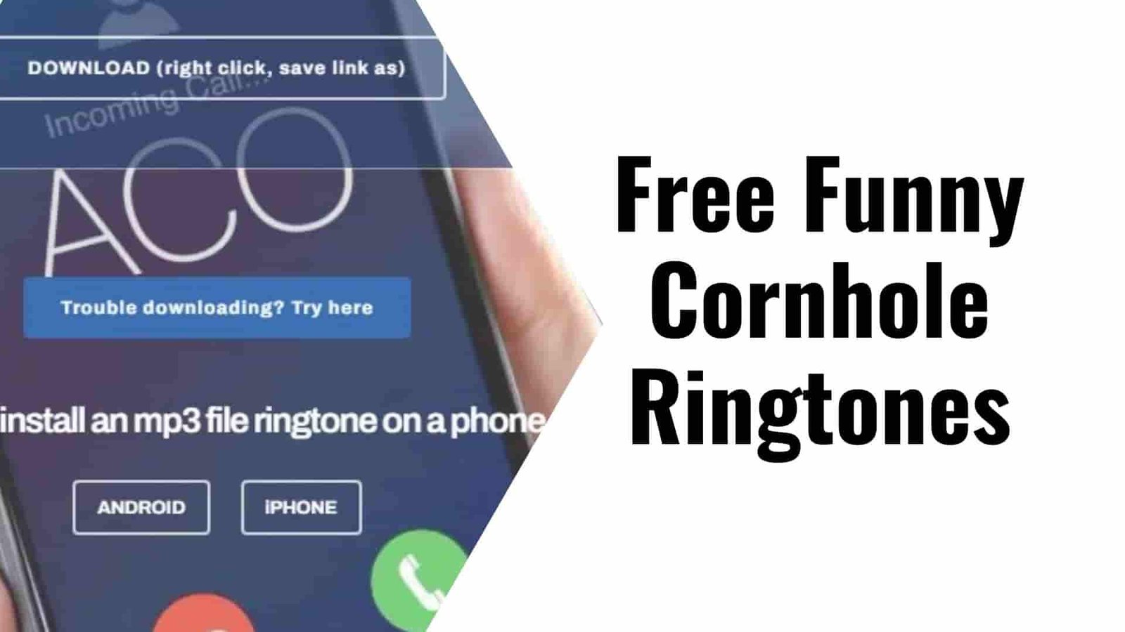 Free Funny Cornhole Ringtones