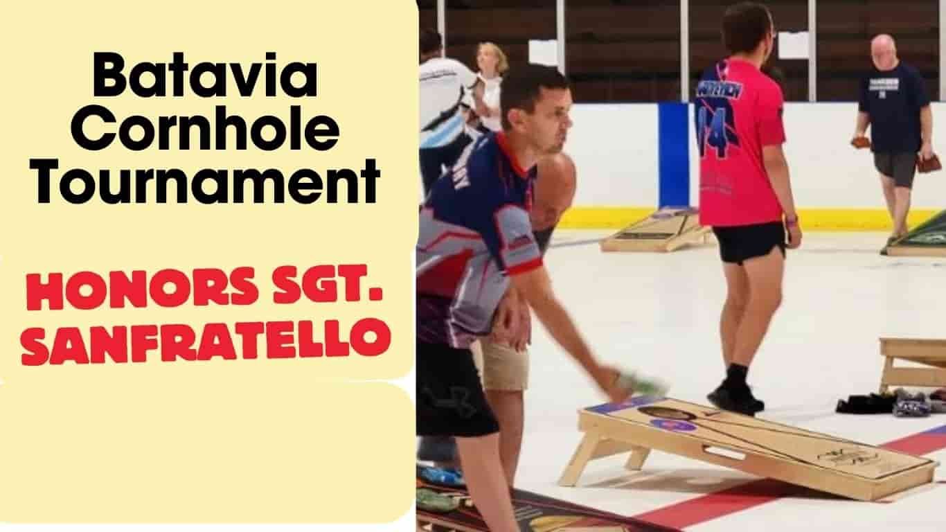 Read more about the article Batavia Cornhole Tournament Honors Sgt. Sanfratello