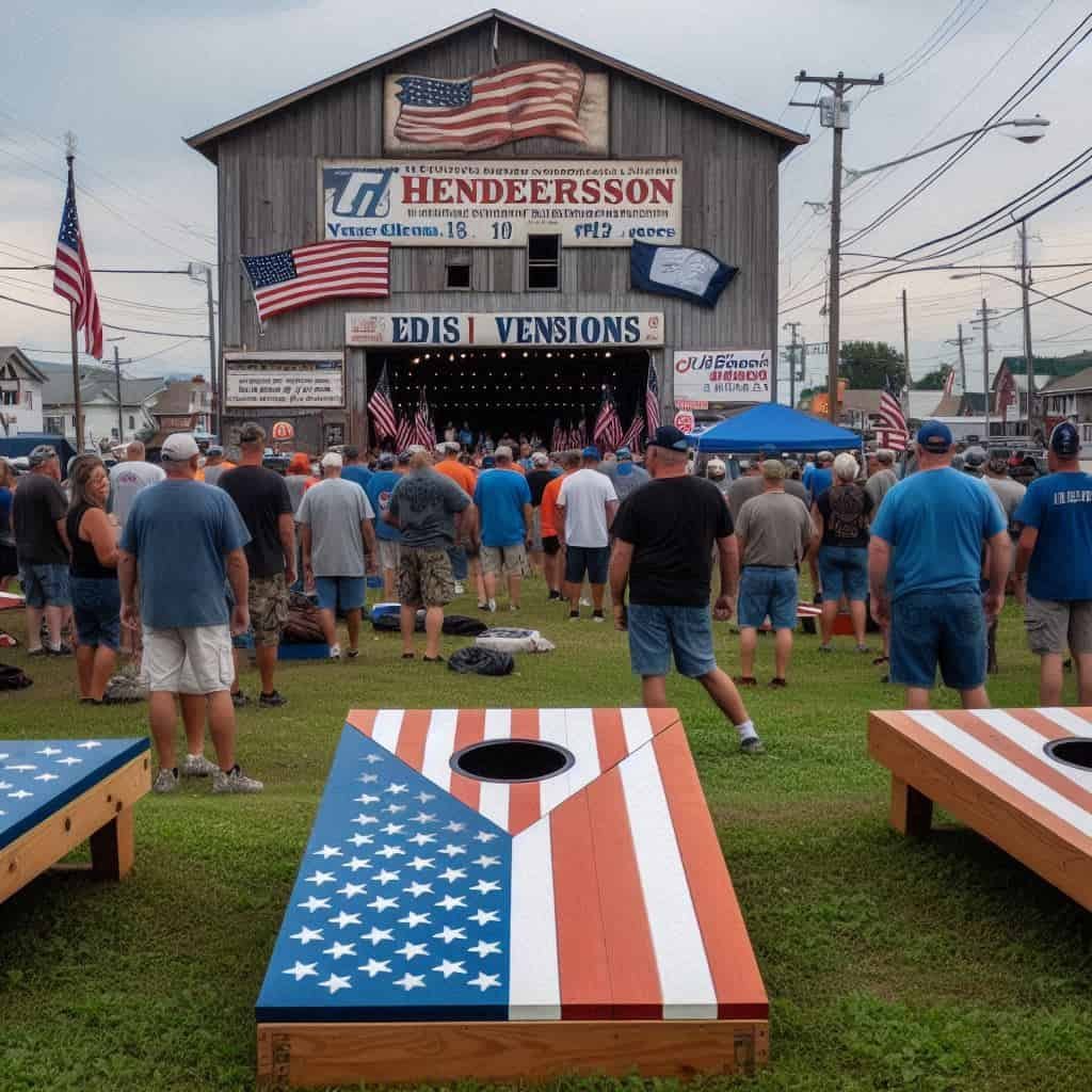 Cornhole Tournament in Henderson, NY