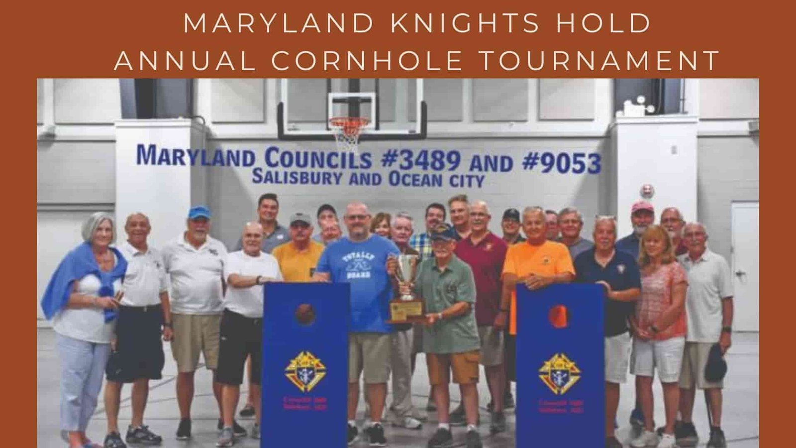 Read more about the article Maryland Knights Hold Annual Cornhole Tournament