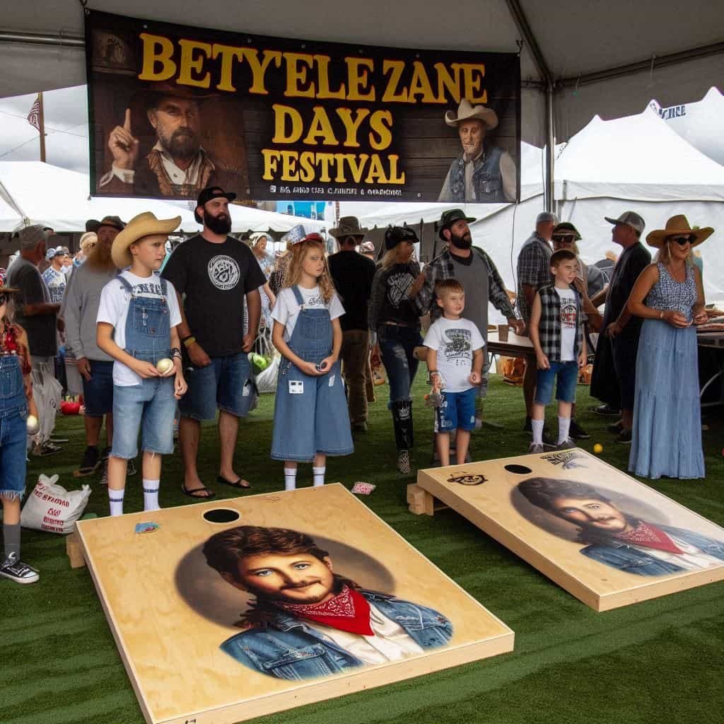 Cornhole Tournament at Betty Zane Days Festival