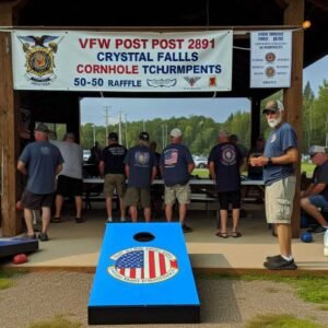 Read more about the article Crystal Falls VFW Hosts Second Annual Cornhole Tournament