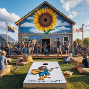 Read more about the article Cornhole Community Fundraiser with Music and Games