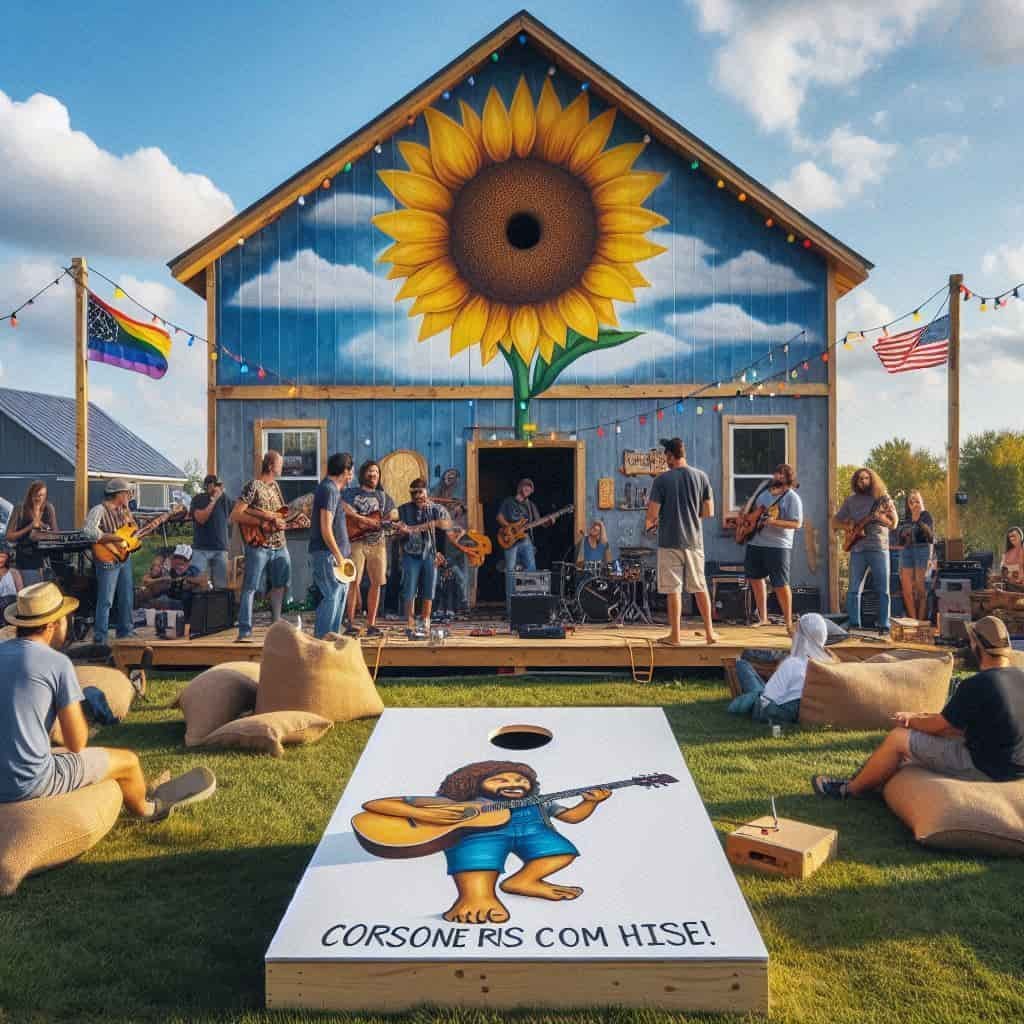 Cornhole Community Fundraiser with Music and Games