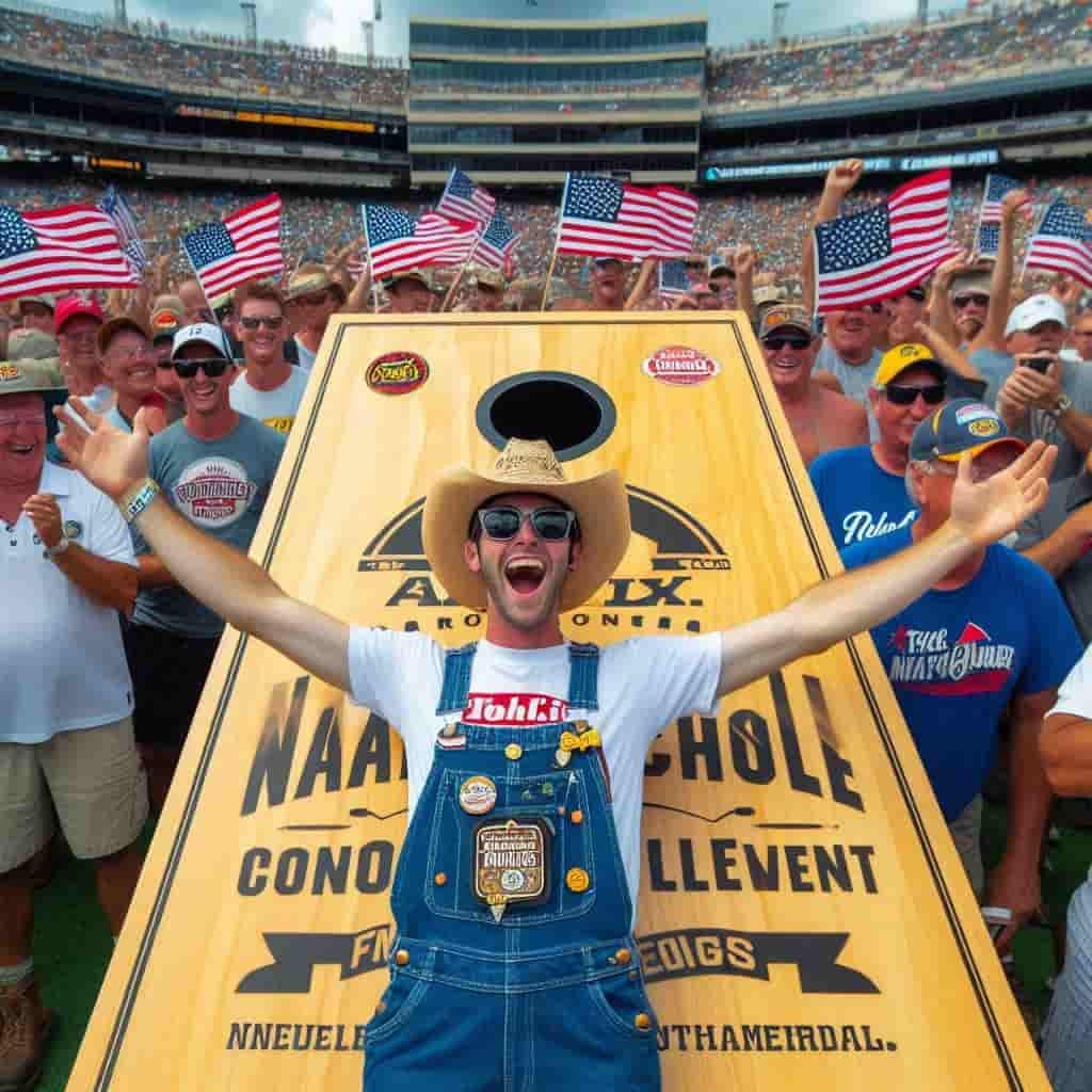 National Cornhole Tournament Draws Crowds