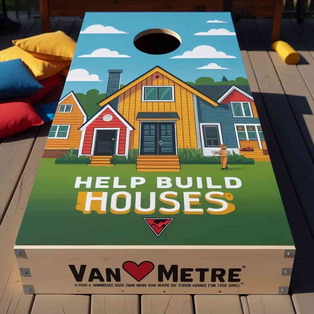 Van Metre Cornhole Game Help Build Houses