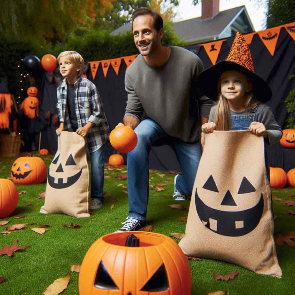 Halloween Beanbag Tossing Tournament Brings Fun