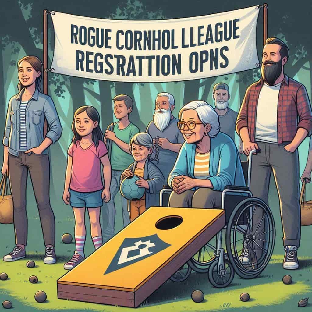 Rogue League Cornhole League Registration Opens