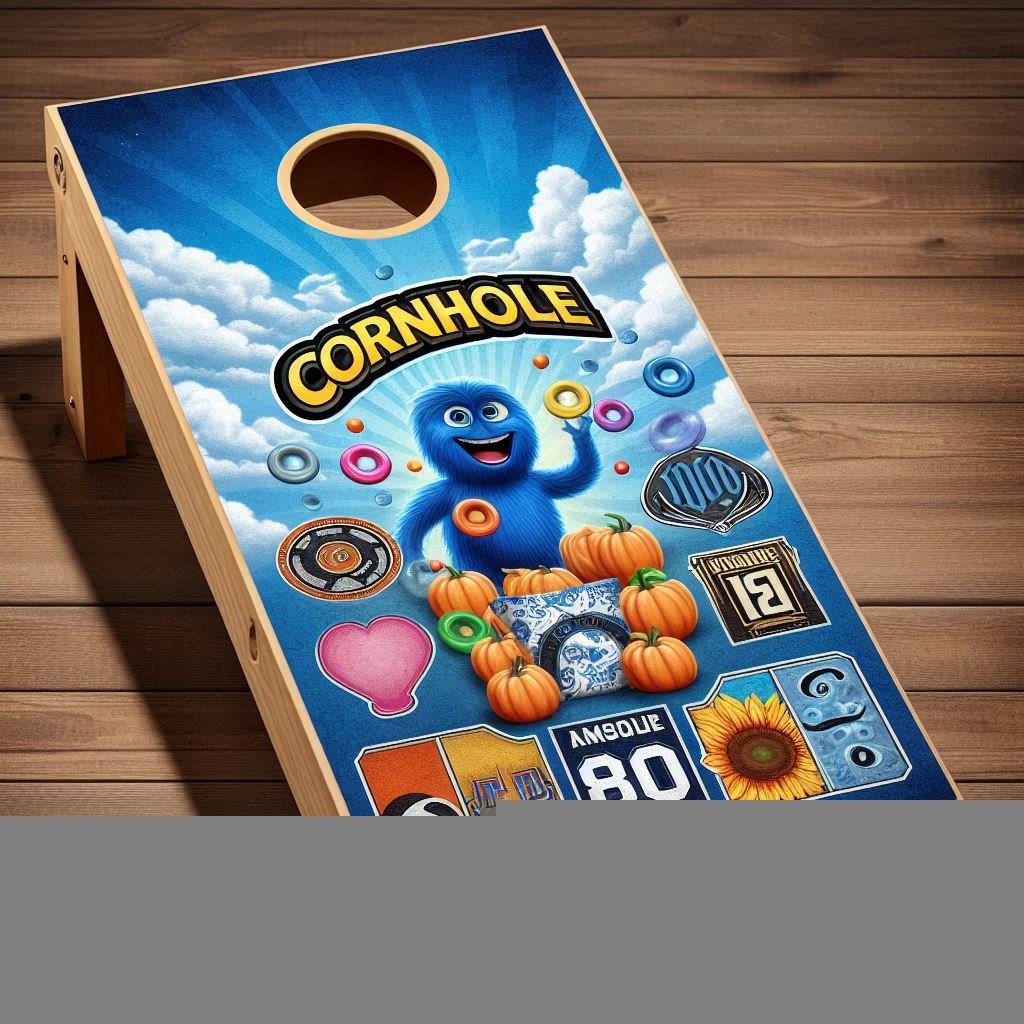 Cornhole Boards Decals Personalize Cornhole Boards