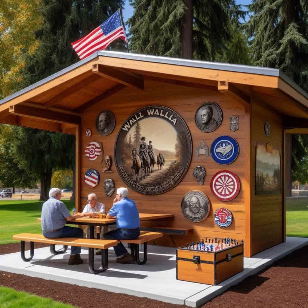 Walla Walla Park Gets New Picnic Shelter and Games